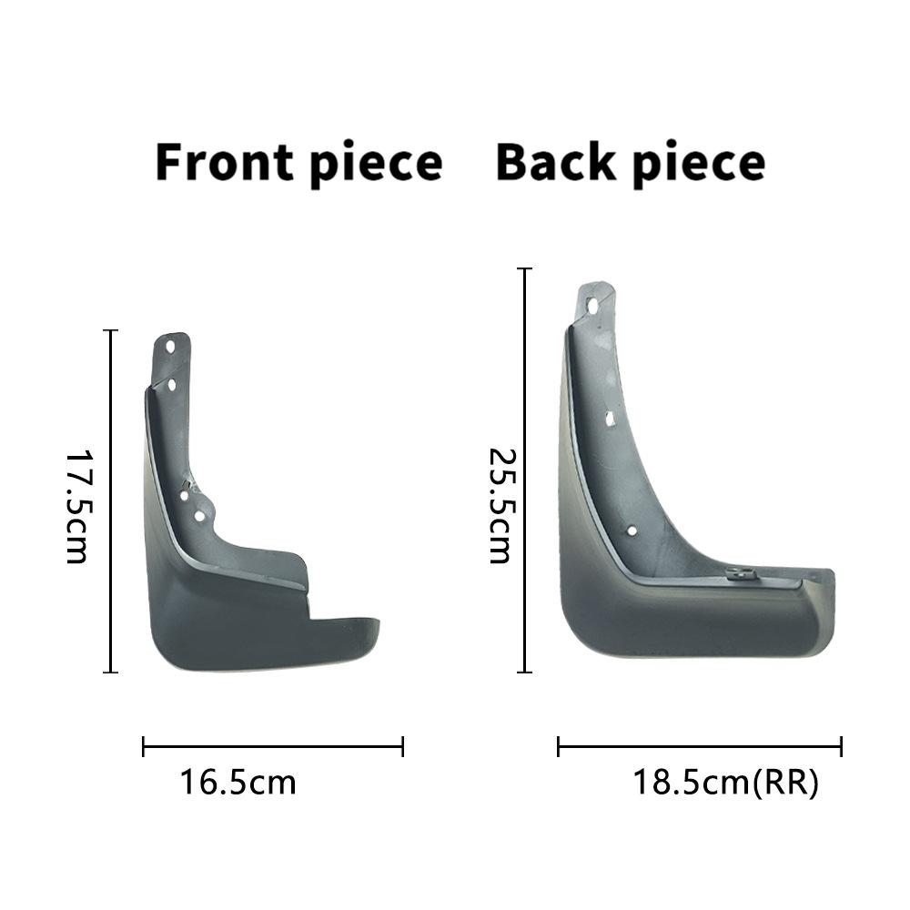 4pcs Mudflaps For Kia Rio 2011-2014 UB Sedan Mud Flaps Splash Guards Mudguards Mud Flap Front Rear Fender Protector