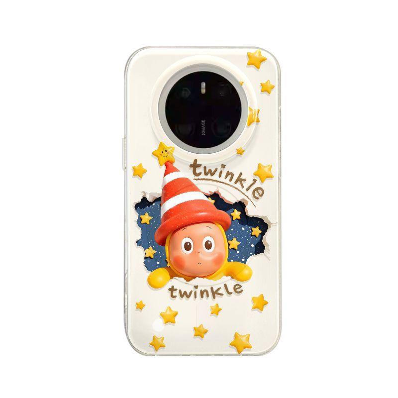 Suitable for Huawei mate mobile phone case high value face control HUAWEImate heat dissipation star doll