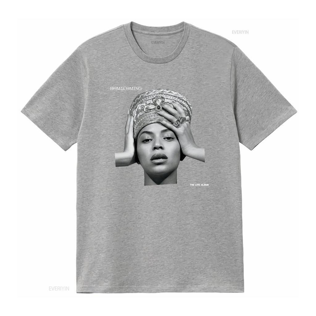 Beyonce Homecoming Katoenen T-shirt Wit S 234XL V1683 vintage Gewassen streetwear Unisex Rekbaar Zacht Casual Stijlvolle mode