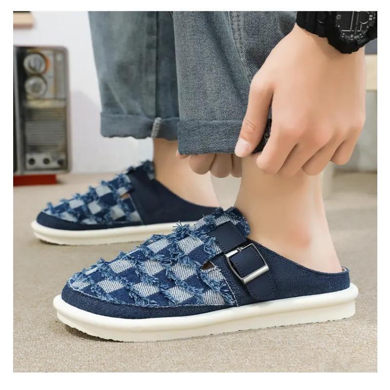 Fashion Breathable Mens Slippers Casual Outdoor Summer Shoes Sneakers Walking Hiking Slides Luxury Designer Fashion House Loafers