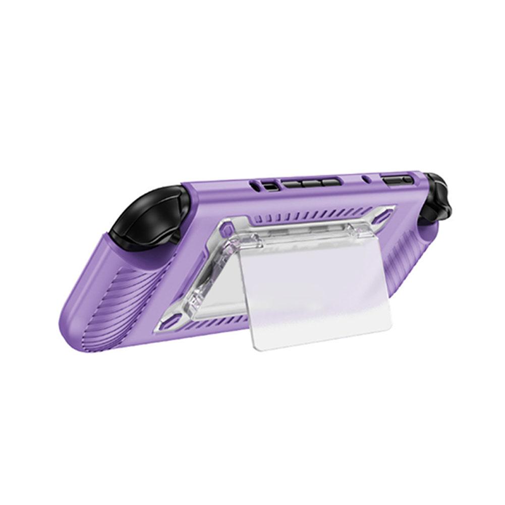 2IN1 Game Console Protective Case For Switch OLED 2 With Card Slot And Holder TPU Anti Fall Anti Slip Protective Shell Accessory