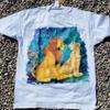 NY Disney Lejonkungen Film Promo T-shirt Storlek S-5XL Disney World Simba Återtryck