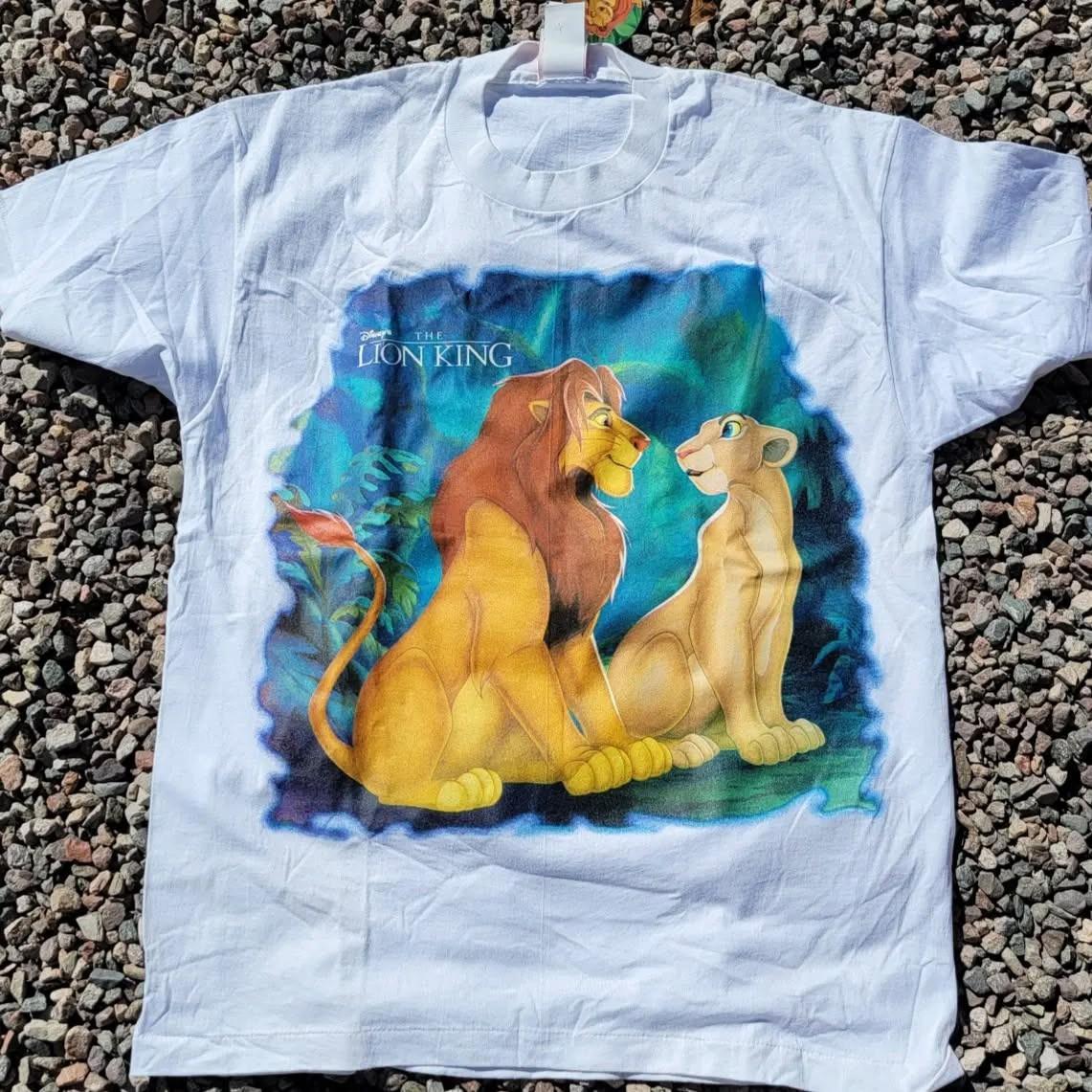 NEW Disney Lion King Movie Promo Shirt Size S-5XL Disney World Simba Reprint XL