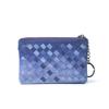 Sheepskin Woven Short Change Bag Women'S Small And Ultra-Thin Small Wallet Leather Storage Bag