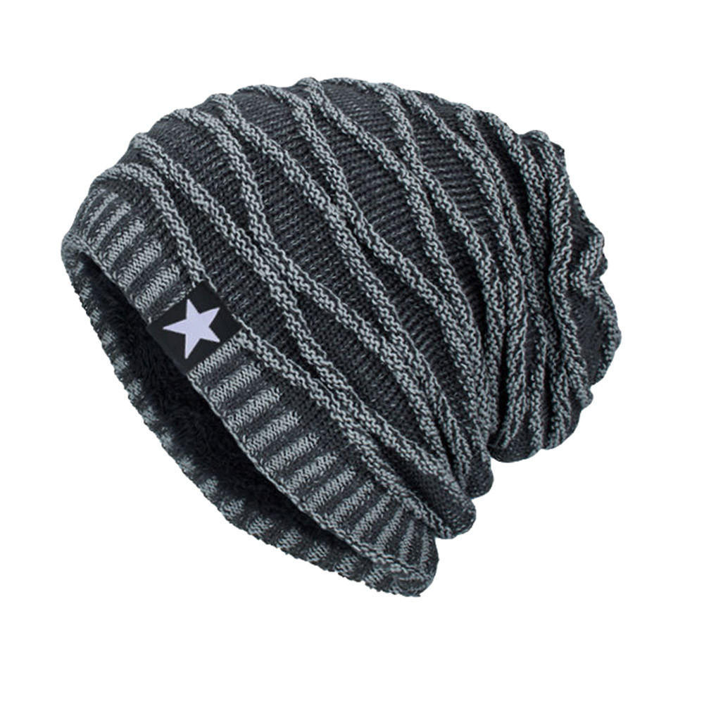Unisex Knit Cap Hedging Head Hat  Cap Warm Outdoor Fashion Hat