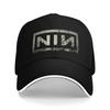 Nine Inch Nails rocková metalová kapela Čiapky pre unisex Trendy šiltovka Otec klobúk Ležérna pokrývka hlavy Darček