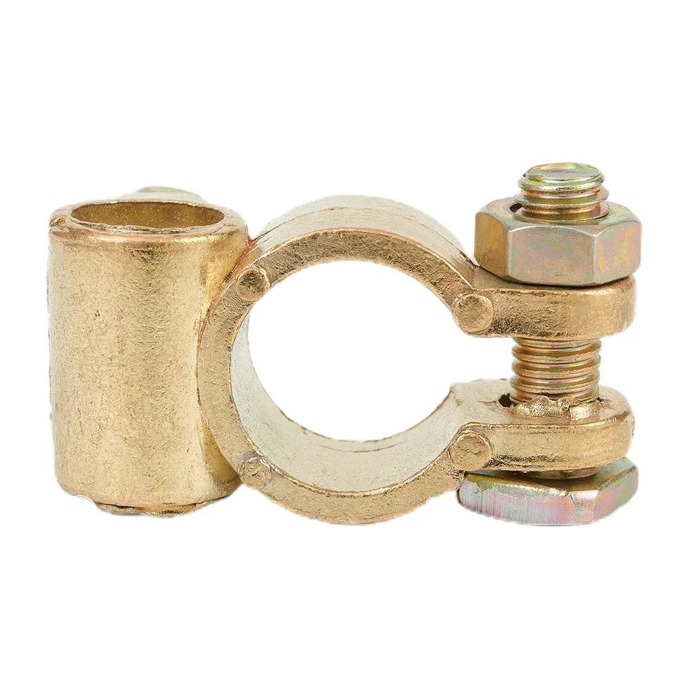 Nützlich Langlebig Hohe Qualität Batterieklemmen Verbinder Massives Messing Fahrzeugzubehör Adapter Freizeit Tragbar