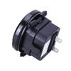 12v 24v 36v Hour Meter for Marine Boat Engine 2" Round Waterproof Gauge Motorcycle Car Truck Mechanical Hour Meter Counter Timer