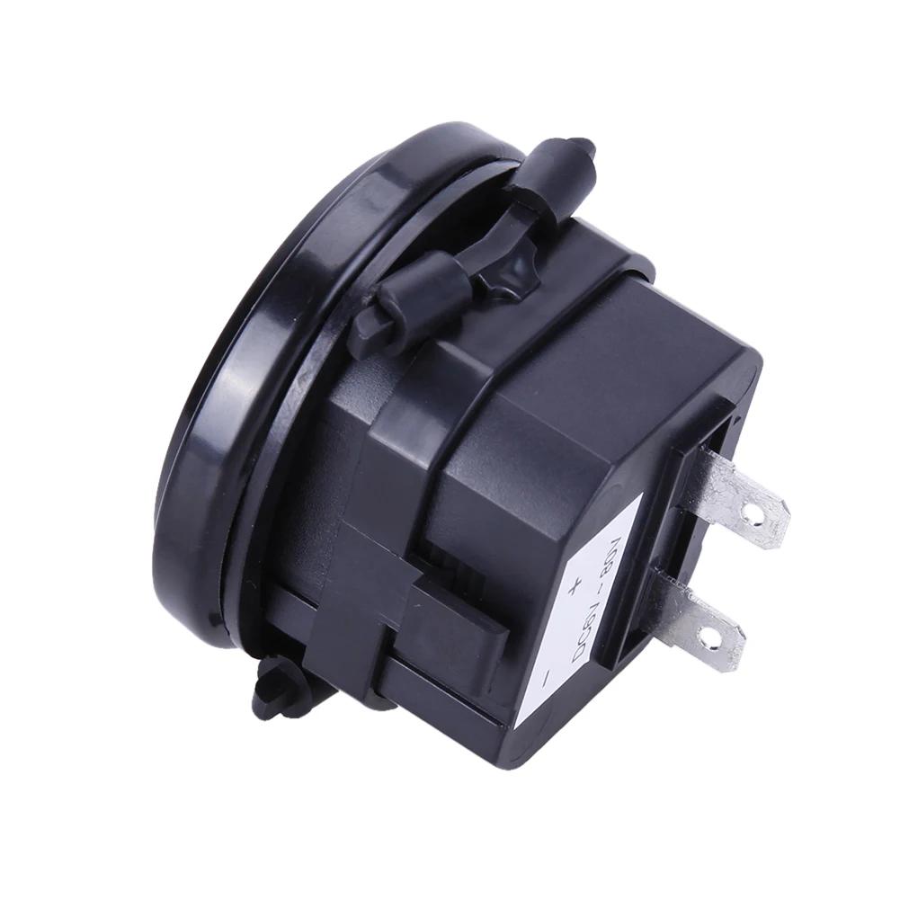 12v 24v 36v Hour Meter for Marine Boat Engine 2" Round Waterproof Gauge Motorcycle Car Truck Mechanical Hour Meter Counter Timer