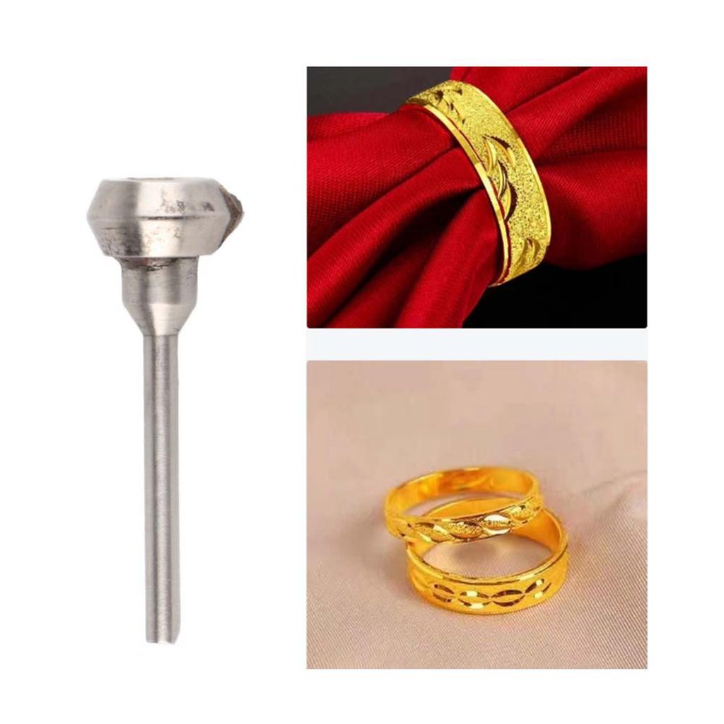 Diamantschliff Schwungradschaft Schmuck Schneiden Gravieren Herstellung Zubehör (130 Grad)