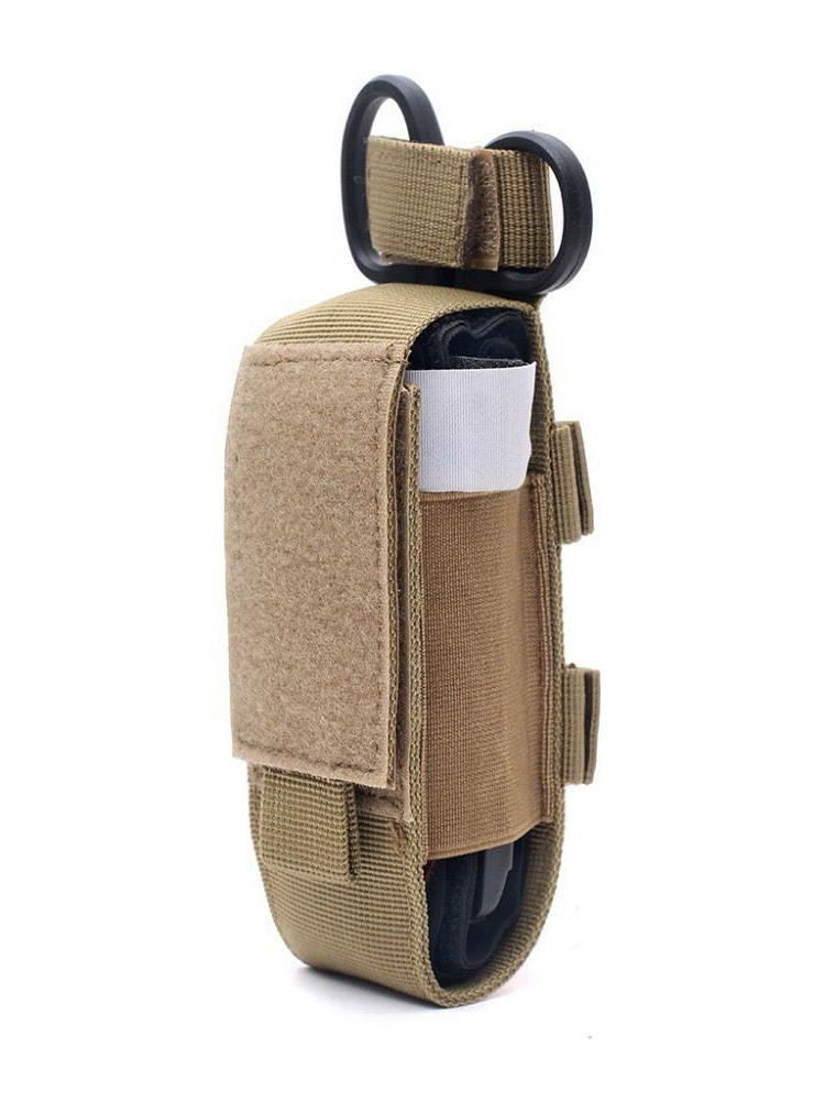 Portable Multifunctional MOLLE Medical Scissors & Tourniquet Storage Pouch
