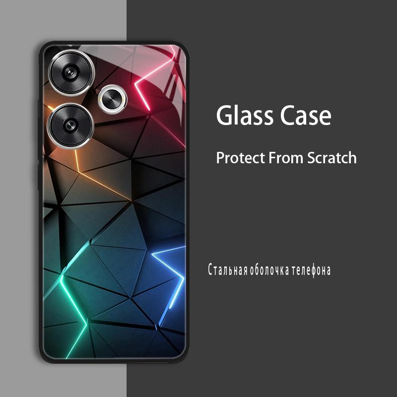 Für Realme GT 6T Hülle Abdeckung Gehärtetes Glas Hülle Hart Stoßfest Coque Bumper Für Realme GT Neo6 6 SE 6T Protect GT6 GT6T 6T