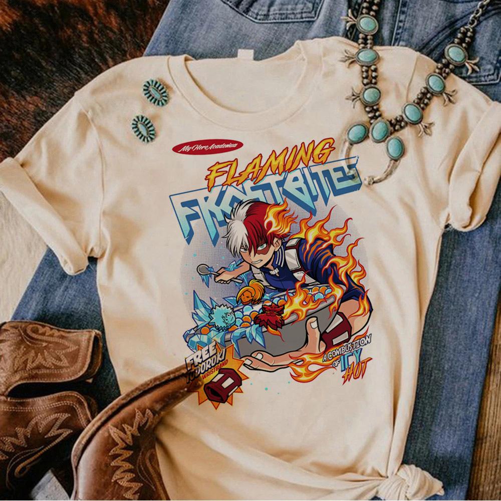 

Моя геройская академия лучшие футболки женские Панк корейская одежда 2000-х Пастельная графика Y2k футболка 80-е Панк Ретро уличная одежда Гранж Удобная 4XL