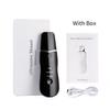 Ultrasound Face Spatula Skin Scrubber High-Frequency Vibration Massager Facial Lifting Blackhead Removal Deep Peeling Cleaner