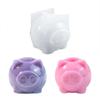 Pig Candle Base Gypsum Mould Candle Holder Mold Animal Shape Desktop Ornament Making Mould Practical Jewelry Tool
