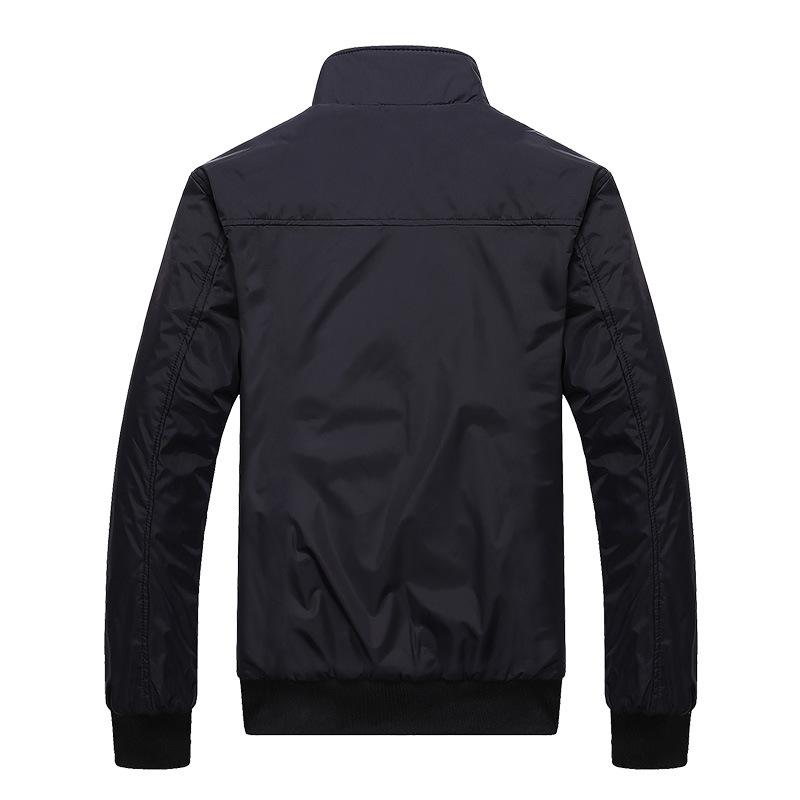 Spring and Autumn Men's Korean Trend Jacket Middle-aged Youth Casual Baseball Jacket