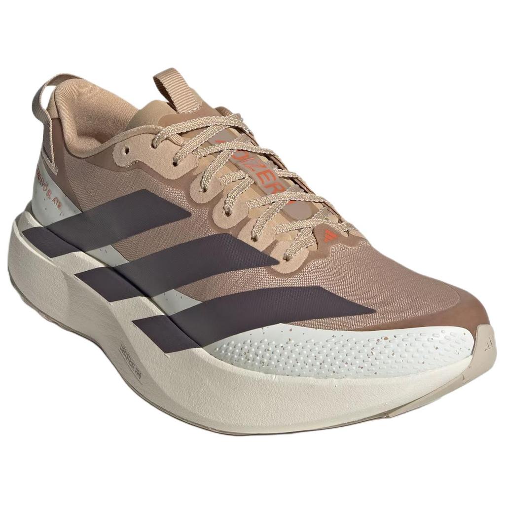 adidas Adizero Evo SL Αντιολισθητικά, Ανθεκτικά στην Τριβή, Επιστροφή Ενέργειας Παπούτσια Μαραθωνίου Ανδρικά Λευκό Καστανό KK2690