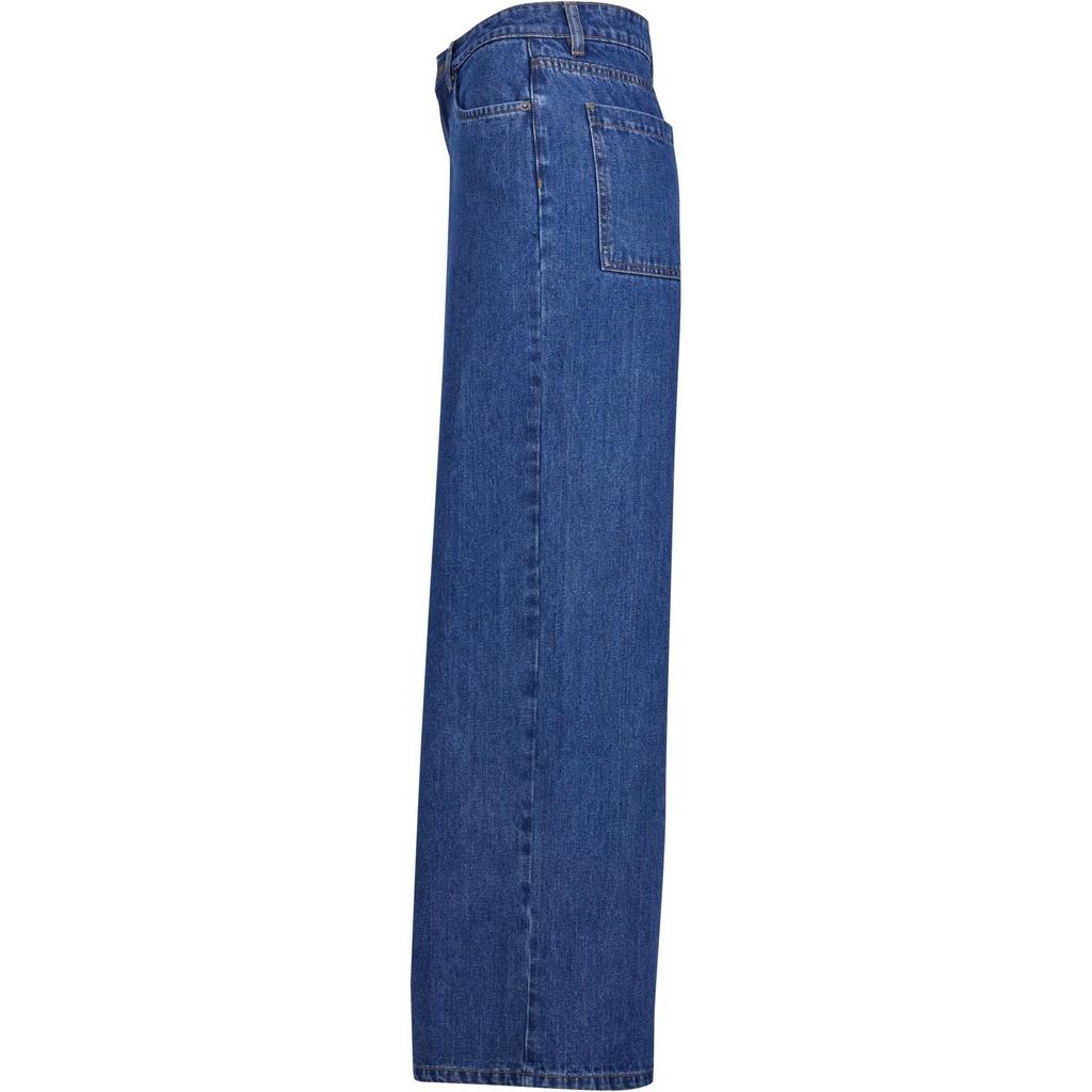 Urban Classics Damen/Damen Denim Mid Rise Wide Jeans