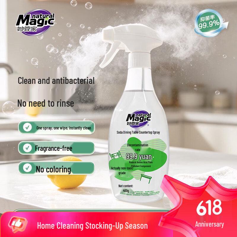 Magic Natural Kitchen  Tabletop Cleaner Spray