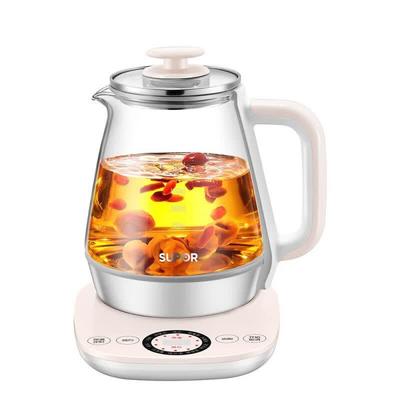 Supor 1.5L Multi-functional Glass Health Kettle CN Plug (adapter Included)