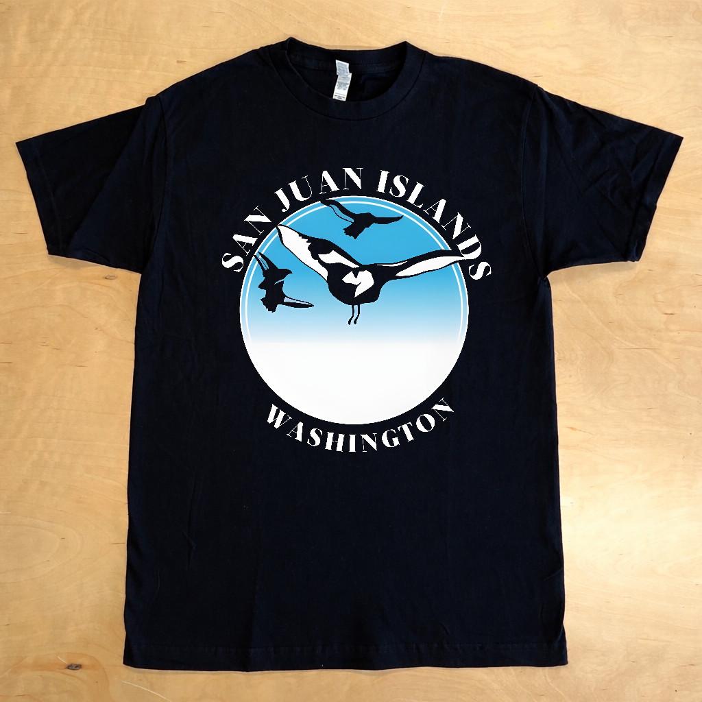 San Juan Islands Washington Iasip T-Shirt, Funny Travel Gift Tee 4XL