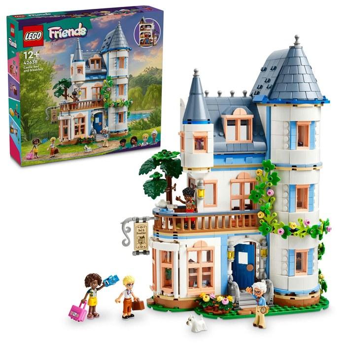 LEGO Friends Castle Hotel Toy Block Set 42638, Multicolor