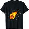 Unisex T-shirt Meteorite Asteroid Comets Meteor Shower Space Meteors T-Shirt
