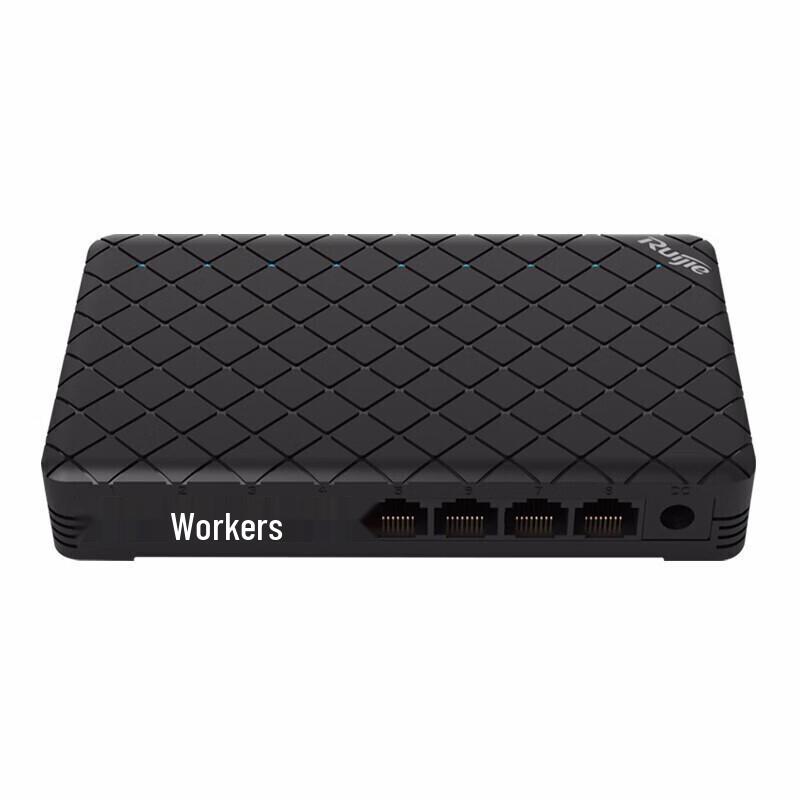 

Ruijie RG-ES08G 8-Port Gigabit Unmanaged Desktop Switch