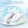 2.4G Dual-mode Bluetooth 5.1 Wireless Mouse ABS Mute Computer MOUSE2400dpi