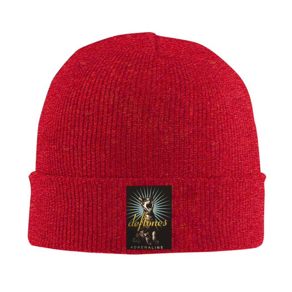 PP Skull Deftone White Ohms Around Warm Knitted Cap Winter Knit Bonnet Hat Skullies Beanies Hip Hop Caps for Unisex