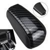 For Toyota Prado FJ150 for Lexus GX460 GX470 PU Leather Gear Shift Knob Black + Carbon Fiber Style Gear Shift Knob
