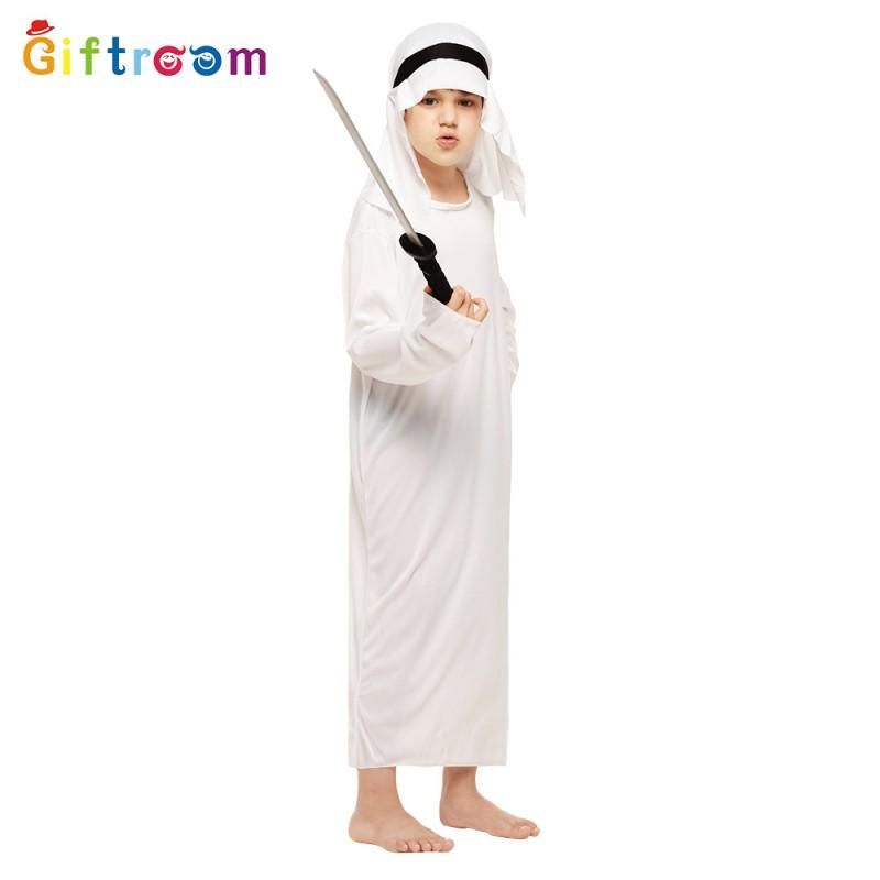 Halloween Cosplay Prince Costume Kids Stage Performance Robe Fantasy Role Play Outfit