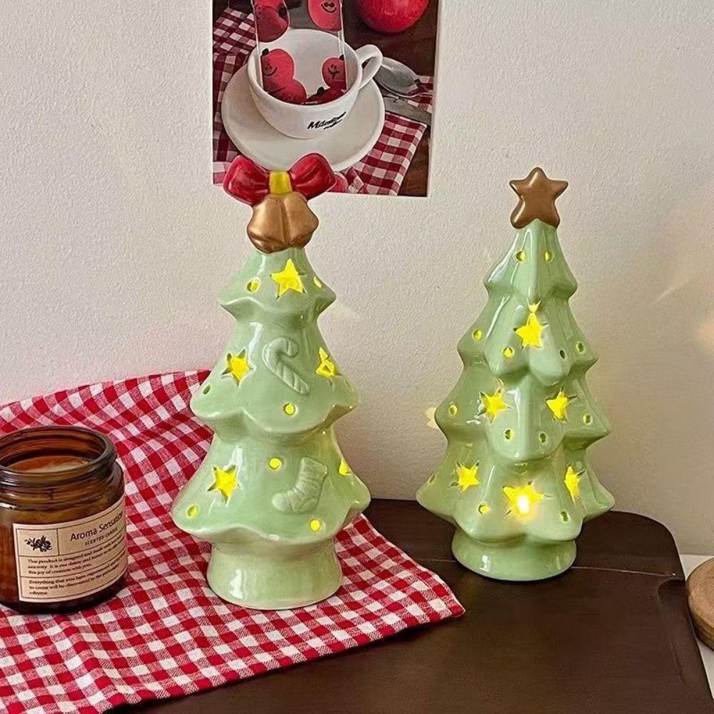 Bell Christmas Tree Figurine Stars Christmas Tree Ornaments  Party Supplies