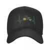 Punkový traktorový tepová frekvence Baseballová čepice Unisex Dámská Nastavitelná Otec Klobouk PerforUnisexce Snapback Čepice Letní Trucker Čepice