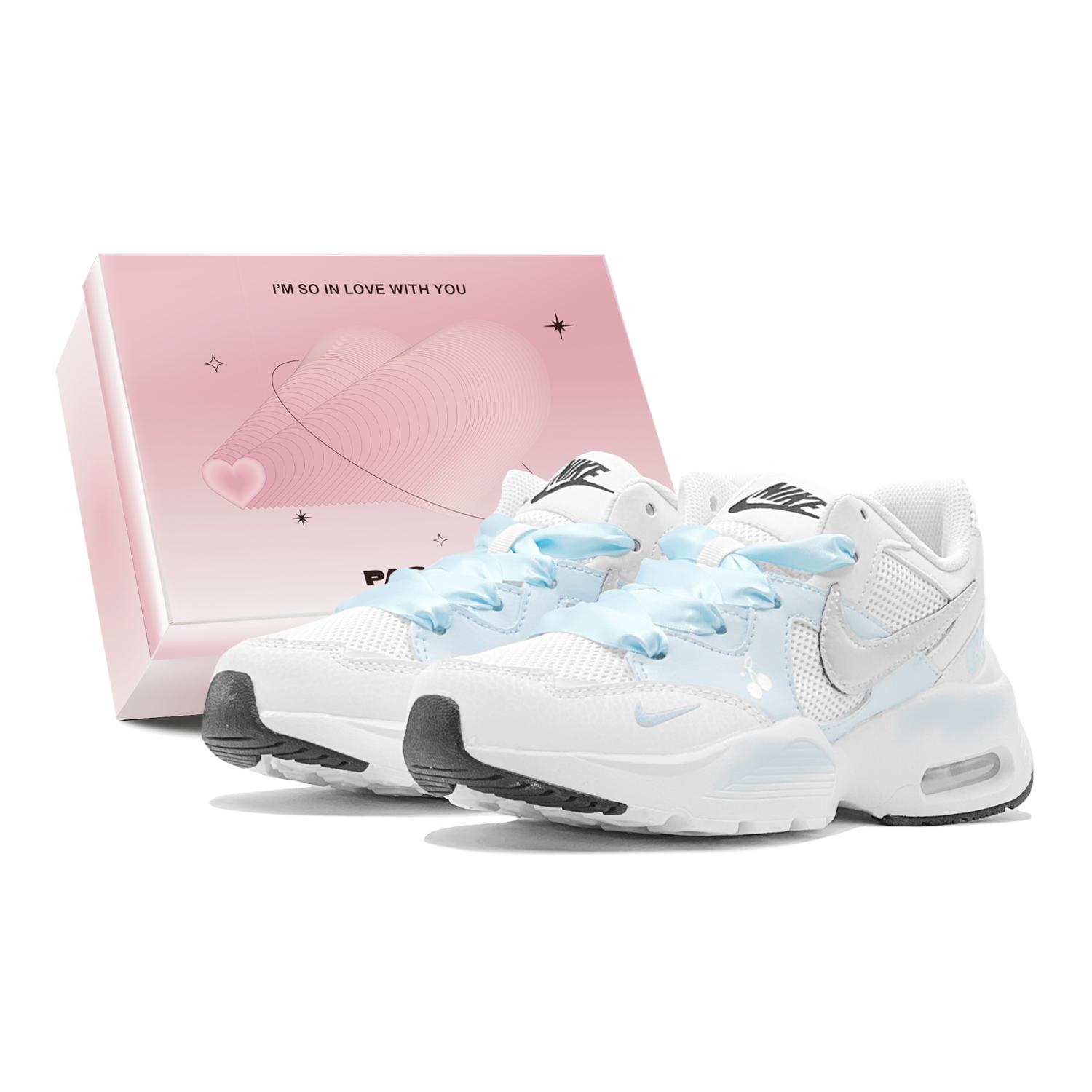 

Nike Air Max Fusion Abrasion Resistant Abrasion Resistant Low top Running Shoes Women s Blue White CJ1671-100(TeamS2-S-BOX) 36