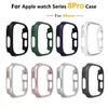 Watch Cover Hollow Ergonomic Anti-scratch Wear-resistant Solid Color Drop-proof Hard PC Watch Protective Case Bumper Shell for Apple Watch Ultra 49mm