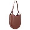 Longchamp Le Foulonné Magnetic Closure Adjustable Shoulder Strap Leather Hobo Bag Women Bags Light-Gold Brown 10330021M02