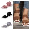 Stylish Fish-mouth Casual Sandals With Elastic Strap For Women Characters)