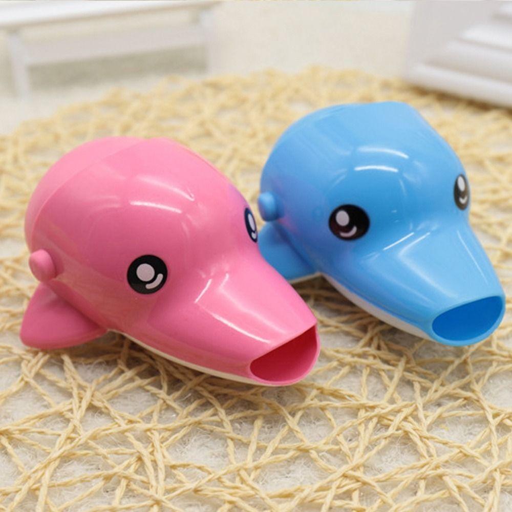 Splash-proof Cartoon Faucet Extender Silicone Baby Washing Helper   Kids Hand Washing