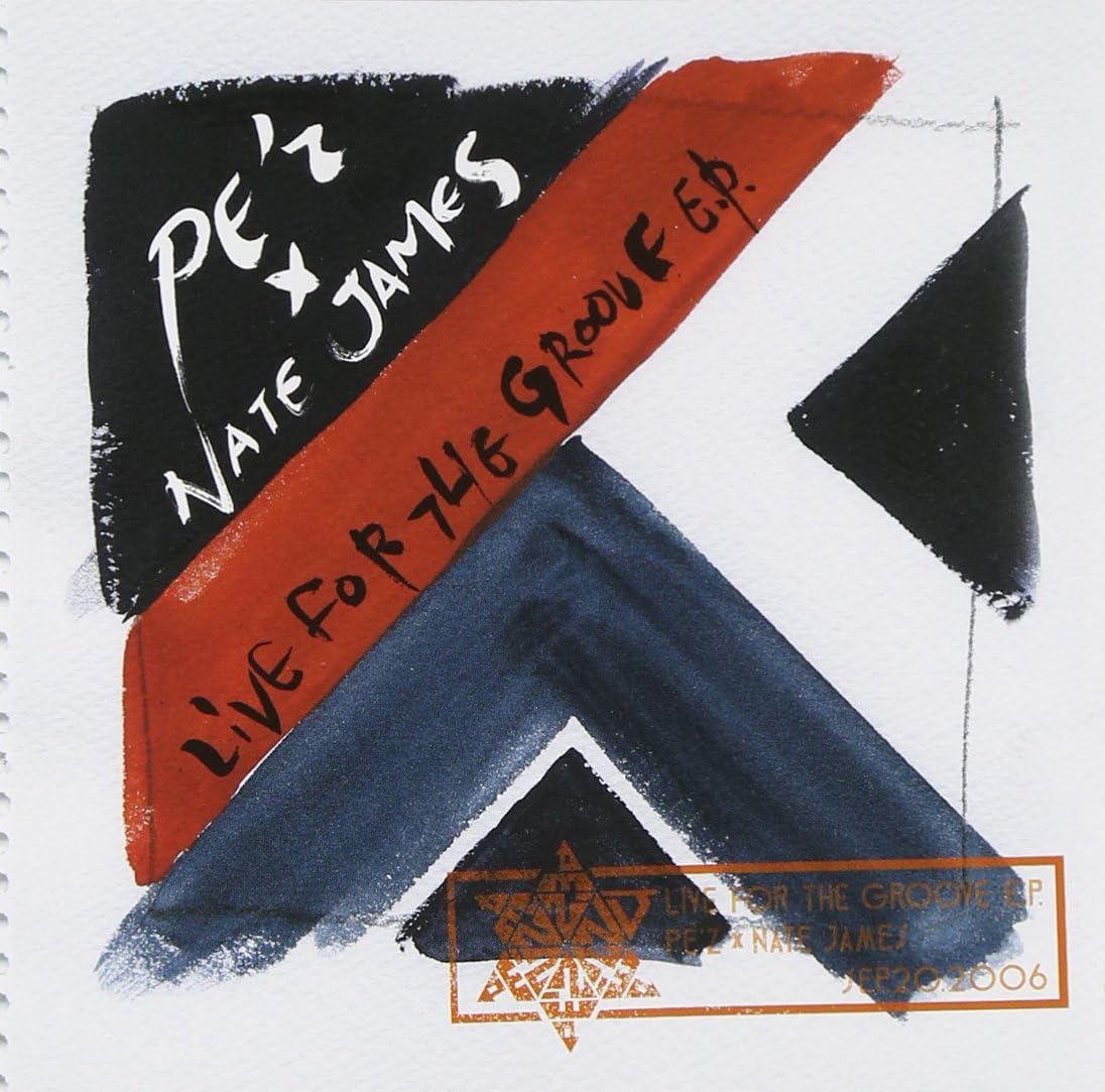 

CD PE Z X NATE JAMES - Live for the Groove TOCT40034PROMO Reservoir Recor 2006 Japan Obi Soul/Funk Used
