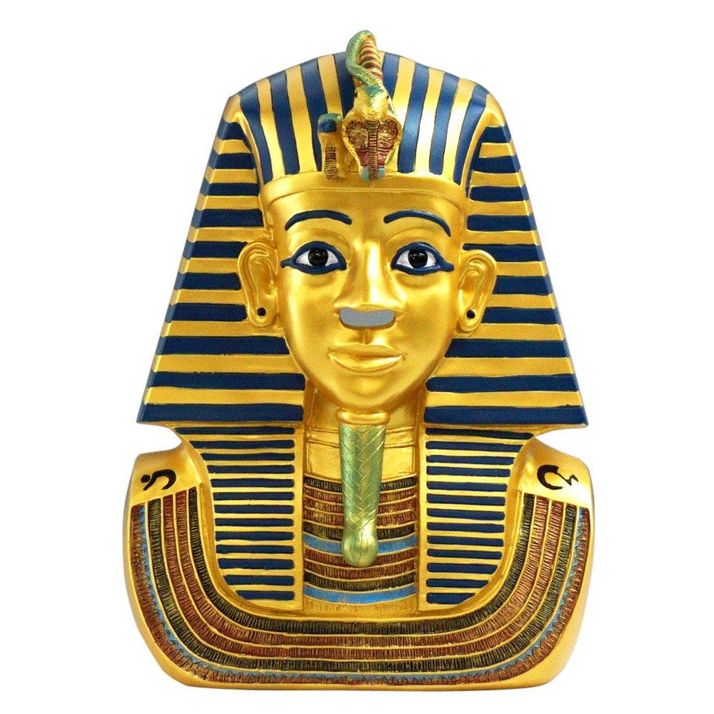 

Rotary Hiro Tissue Stand, Tutankhamun RH-410, Gold, Size: D18 x W23 x H31cm