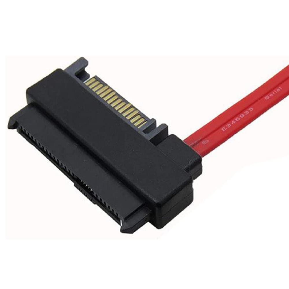 SFF-8482 SAS 29Pin to 7Pin SATA Hard Disk Drive Raid Cable with 15Pin SATA 0.5m