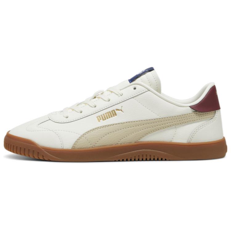 New PUMA Club 5v5 Low Top Casual Shoes Men's White Beige 389406-08