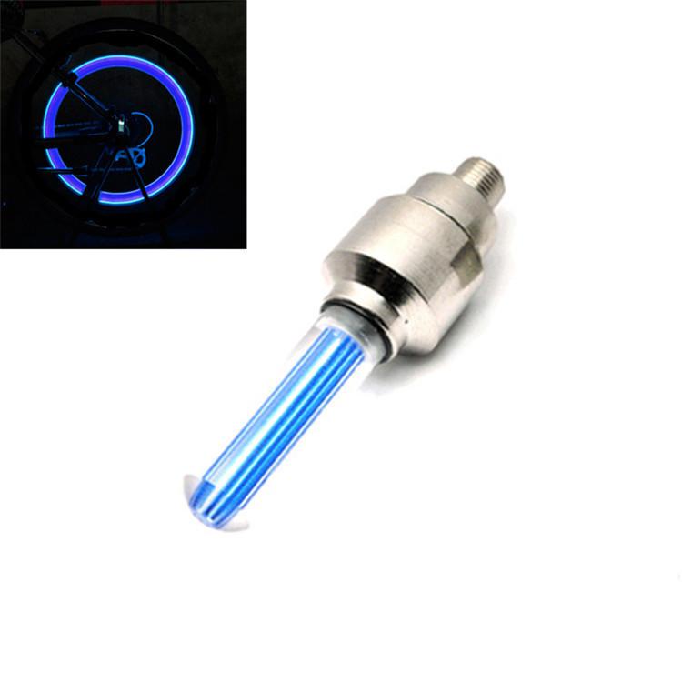 Valve Light Bicycle Plastic Material Red Blue Green Yellow Flicker Vibration