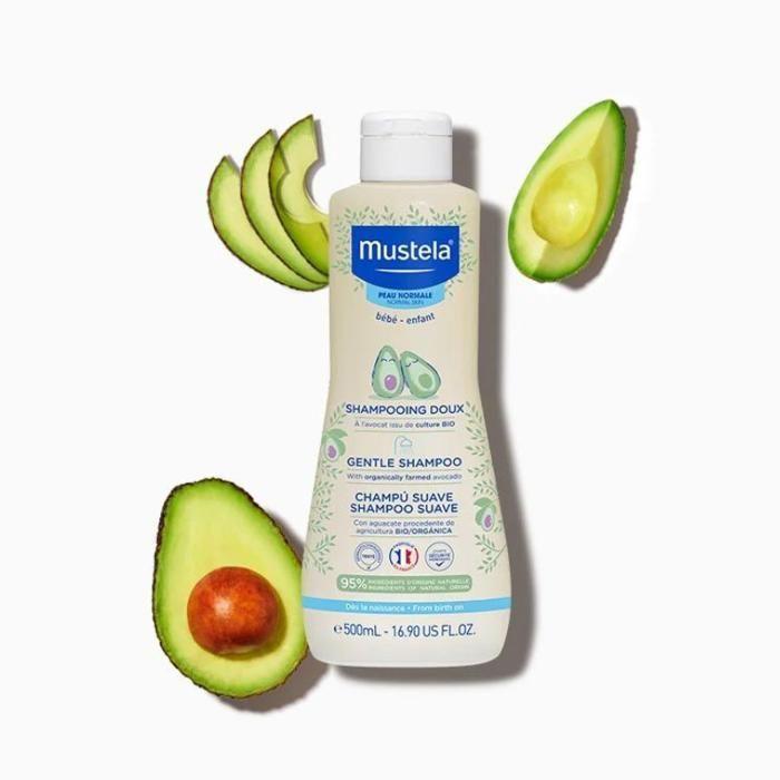 Mustela Shampoing Doux Bébé À l'Avocat Bio 200 Ml