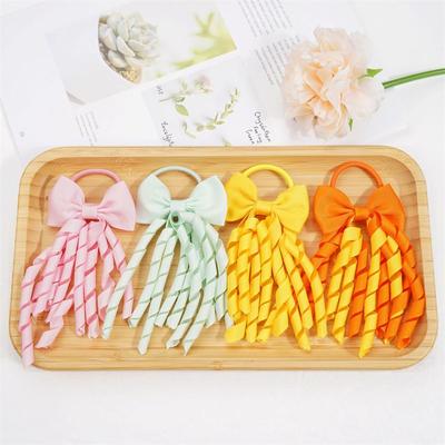 Elástico com Franja em Rolo Enfeites Infantis Adereço de Cabeça Laço Acessórios de Cabelo Anel de Cabelo Corda de Cabelo Menina de Líder de Torcida