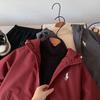 Kino Winter Boys' Three-Proof Cotton Jacket: Korean Style Thickened Hooded Coat for Children.