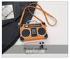 Women's Creative Radio Style Crossbody Bag - Trendy Small Square Phone Bag