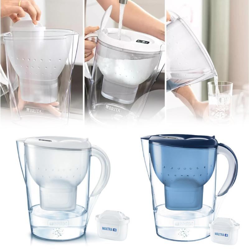 Jarra Filtro de Água Brita M3.5l Sistema de Purificação de Cozinha Eficiente Com Filtro de Carvão Ativado