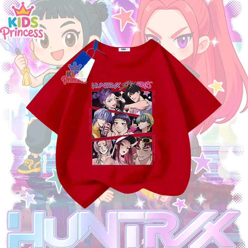 Derpy Tiger Kpop Demon Hunters Shirt for Kids Baby Girl T-Shirt Cute Tiger Cartoon Clothes 2025 Hot Movie Print Soft